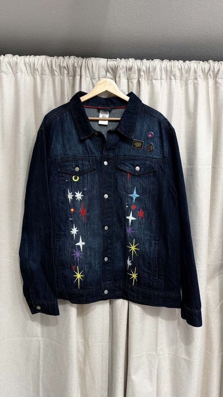 Disney Main Street Electrical Parade 50th Anniversary Denim Jean Jacket